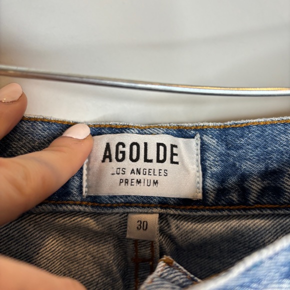 AGOLDE Jaden Short in Surreal - Picture 4 of 8